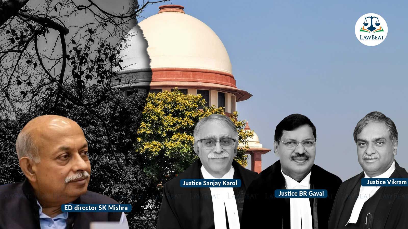 BREAKING: Supreme Court extends ED Director SK Mishras tenure till September 15 BREAKING: Supreme Court extends ED Director SK Mishras tenure till September 15